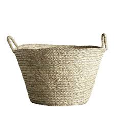 Basket Wood w/Handles