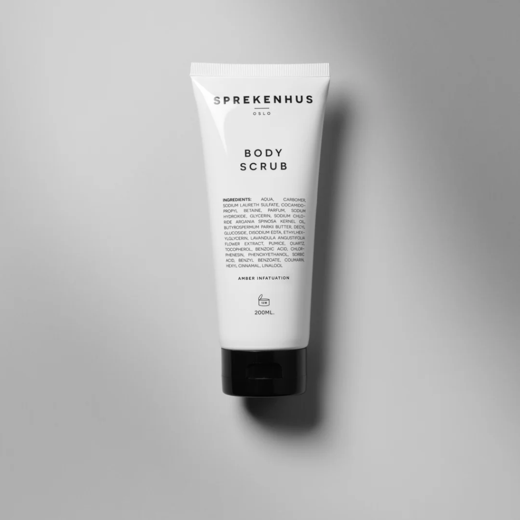 Body scrub 200ml Amber