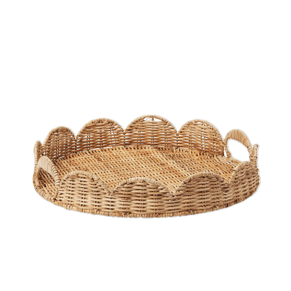 ROUND SCALLOP TRAT D40CM