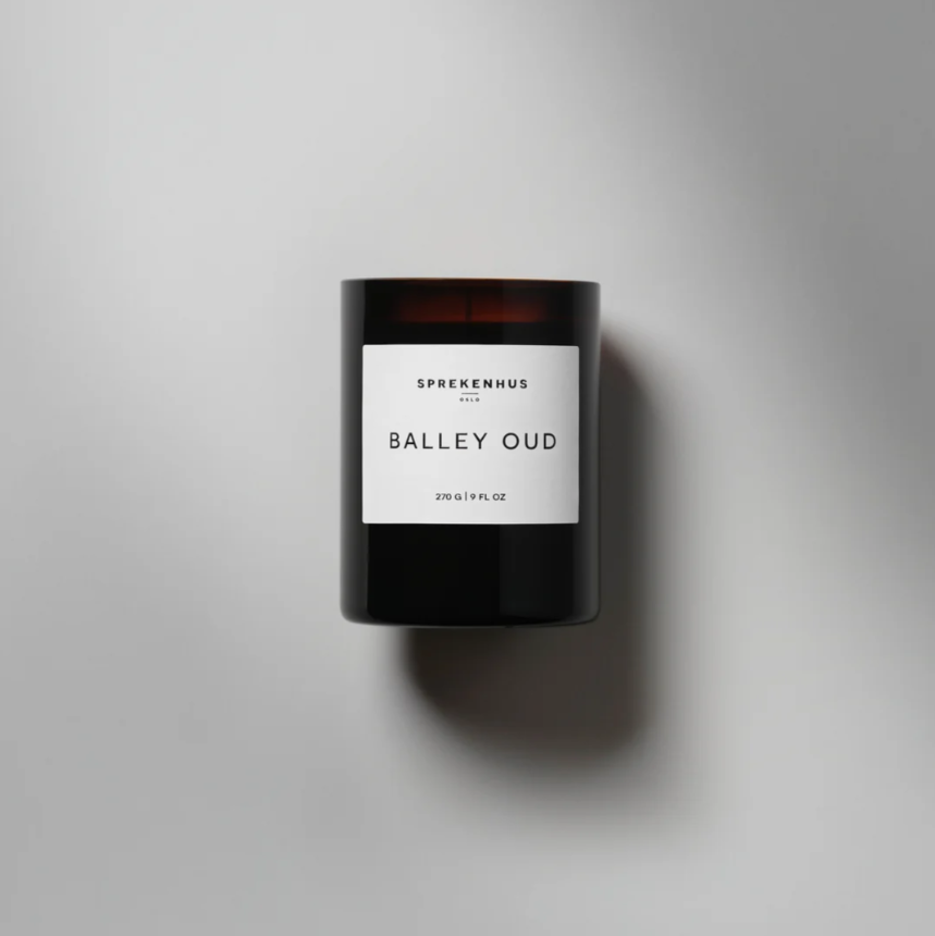 Scented candle 270g Balley Oud