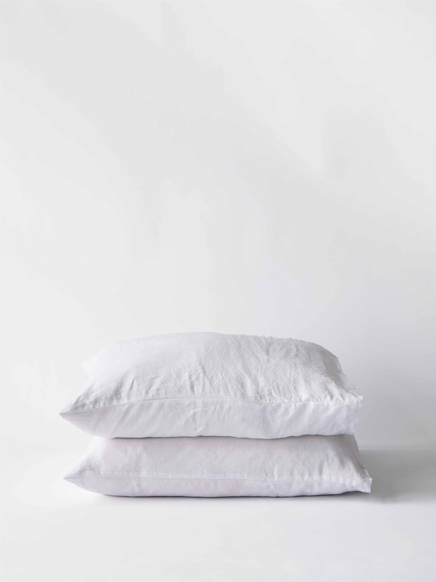 Pillowcase Linen 50x70 bleached white - 2pc