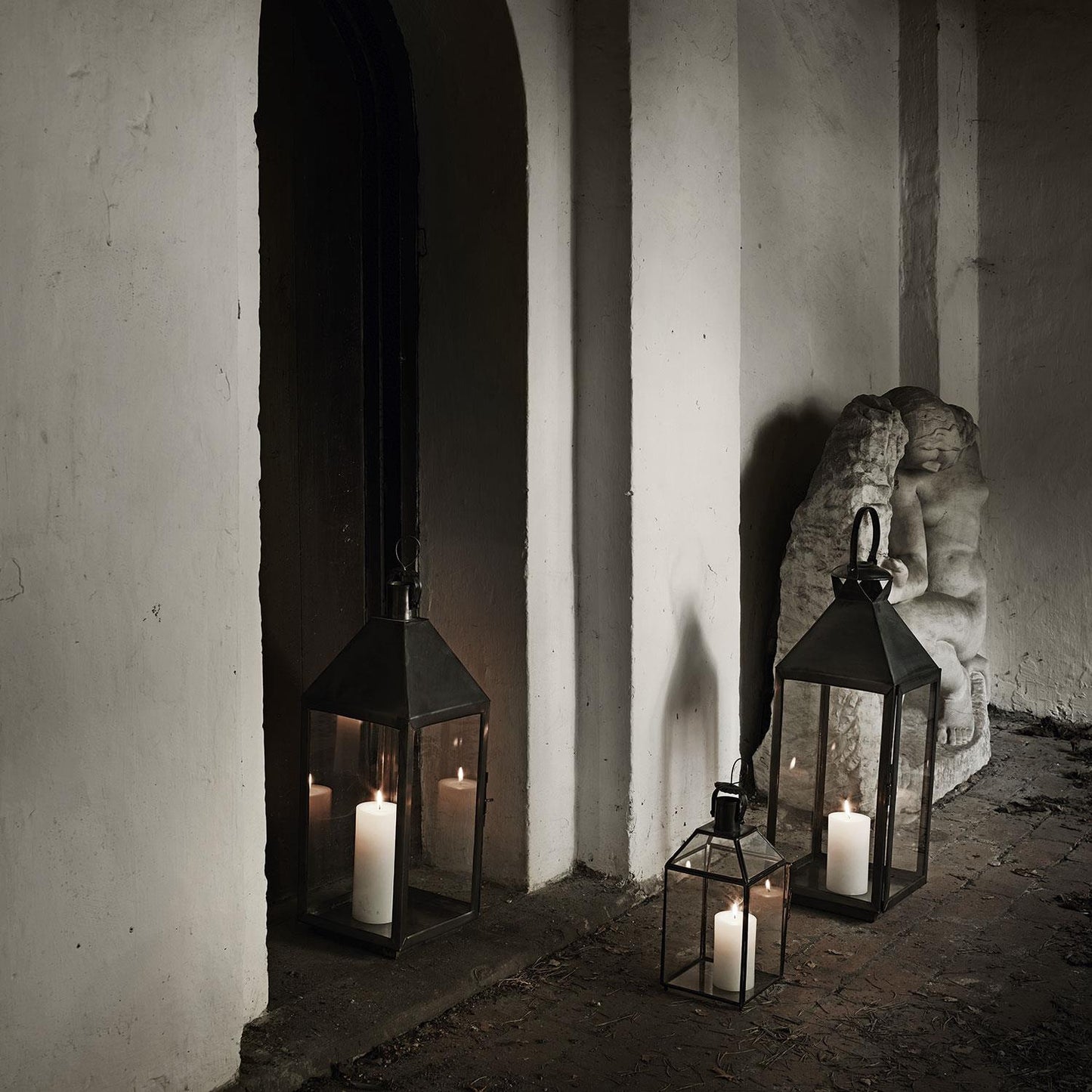 LANTERNE TIN H35
