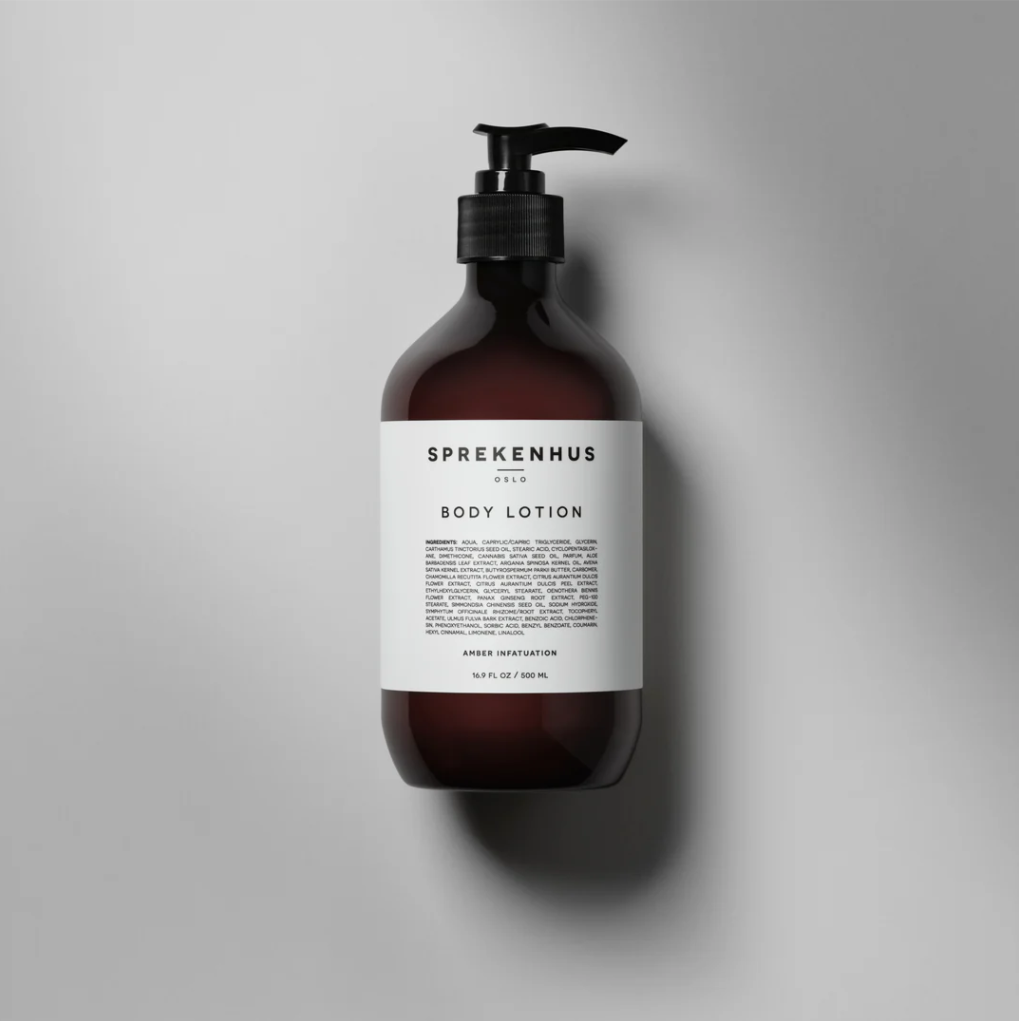 Body lotion 500ml Amber