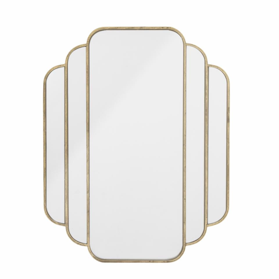 MAS VÆGSPEJL BRASS