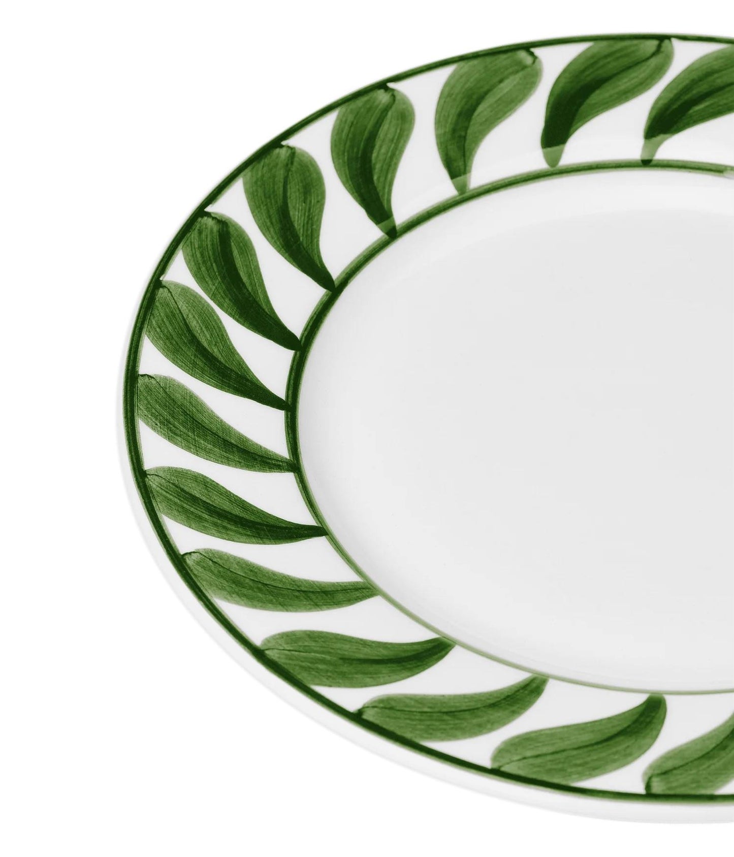 SWIRL SALAD PLATE 22CM GREEN