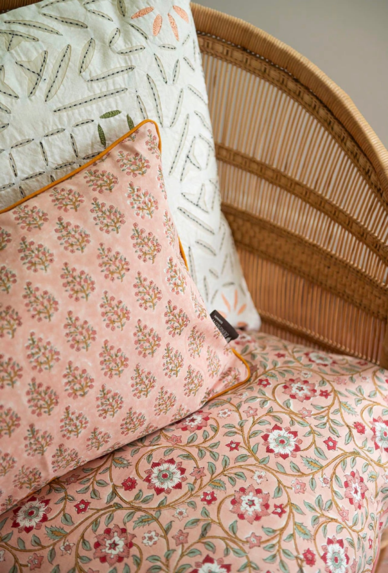 CUSHION COVER 33X50 SAMIRA PEACH