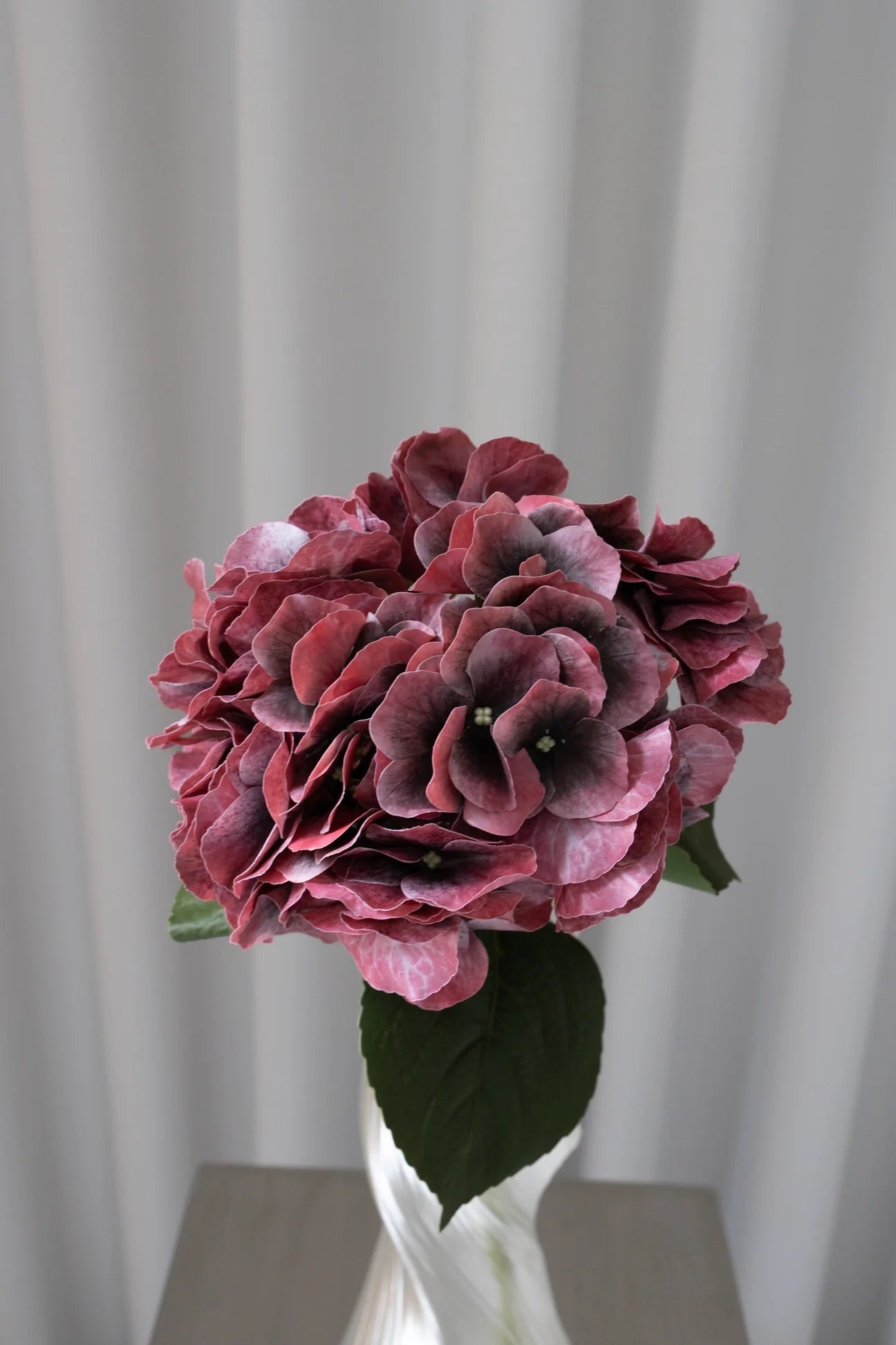 Artificial Hydrangea Red