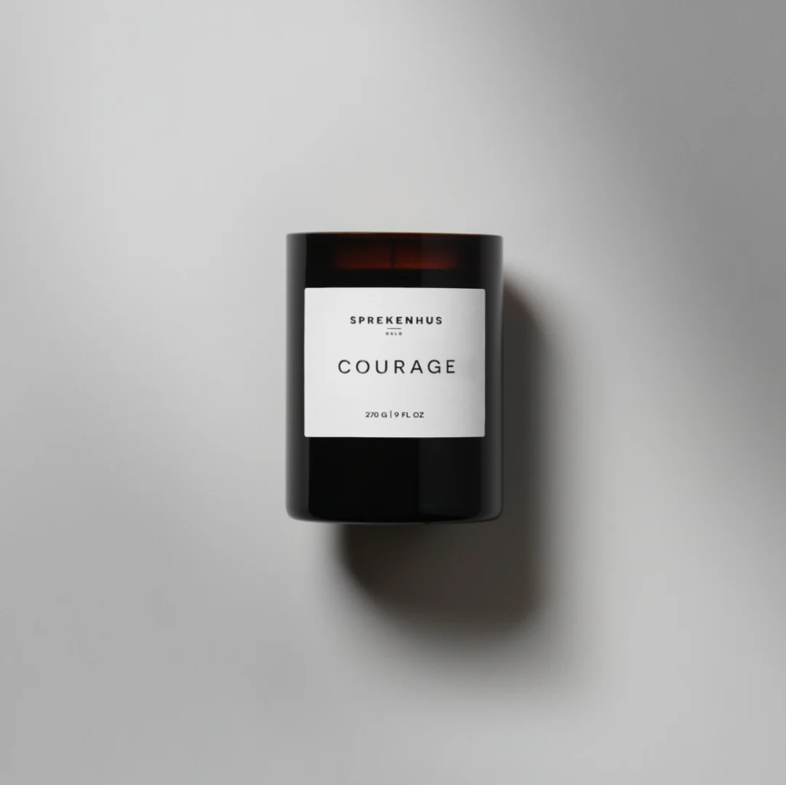 Scented candle 270g Courage