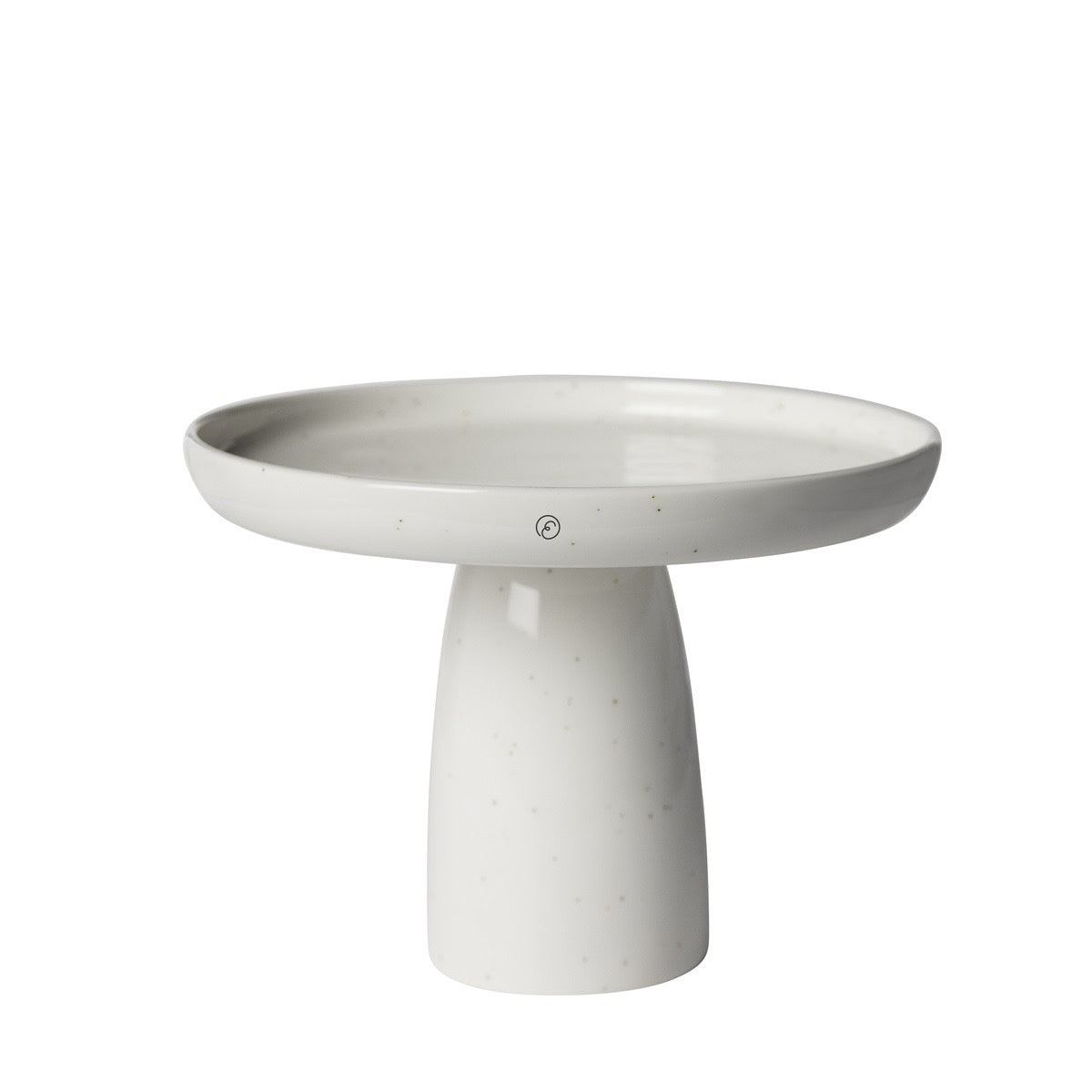 Tårtfat D27cm porslin Vanilje