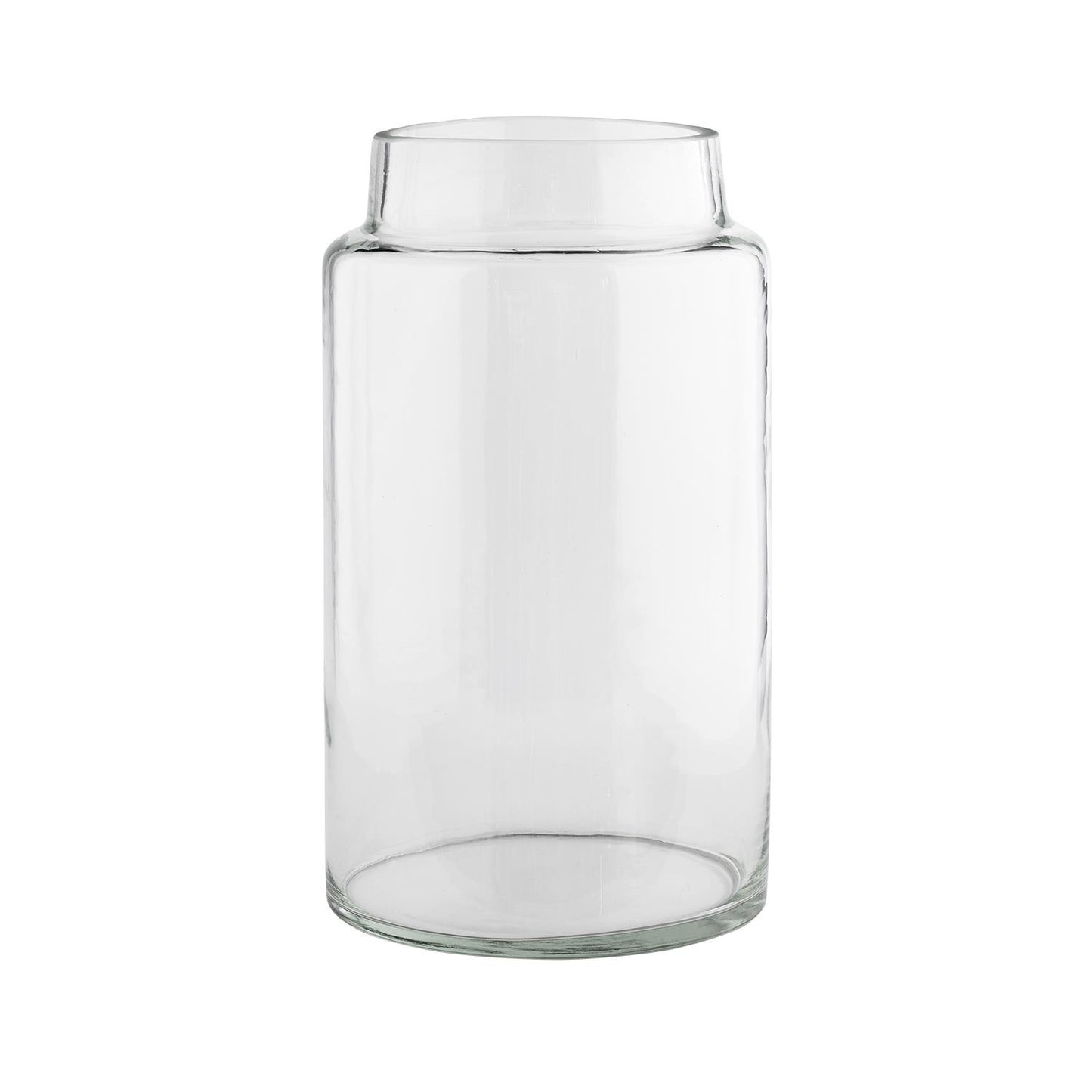 GLASS JAR D19 H34 CM