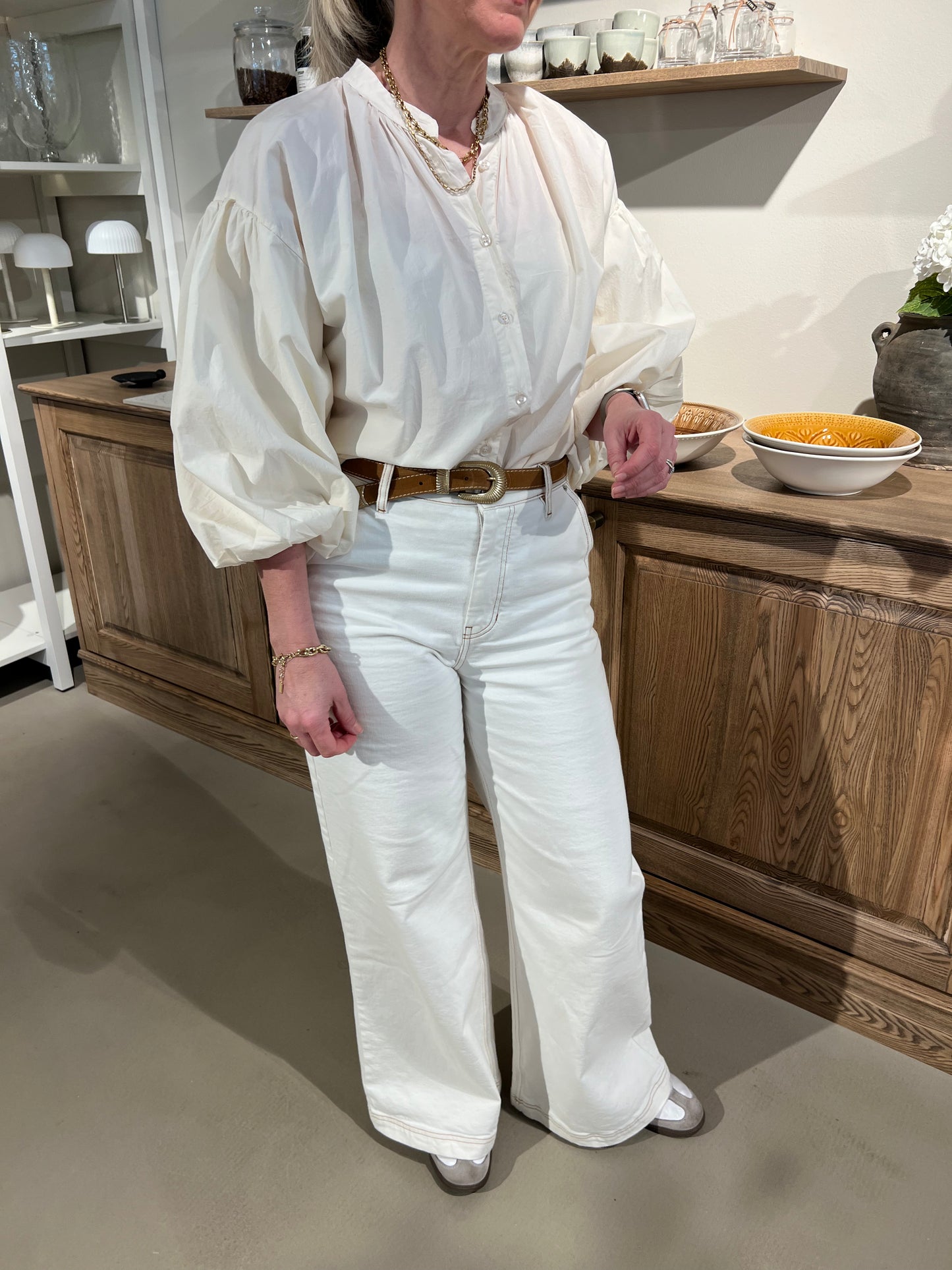 Elle Shirt Ecru