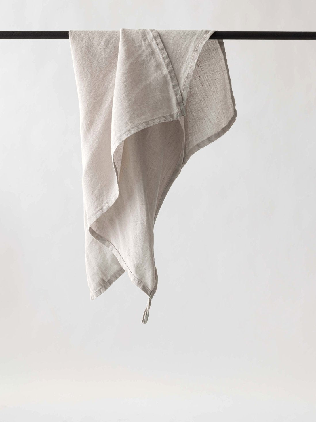 Kitchen towel linen Warm Grey