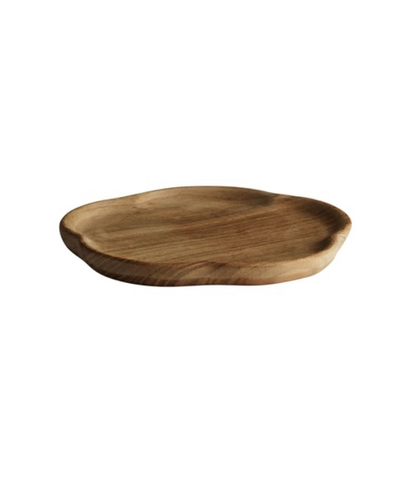 BUNGA PLATE TEAK D16CM