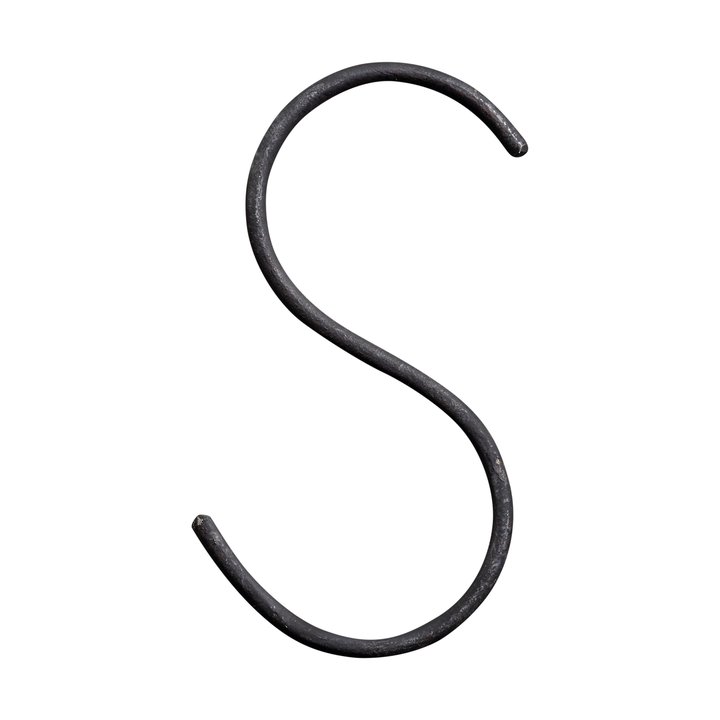 S-Krog Jern Svart