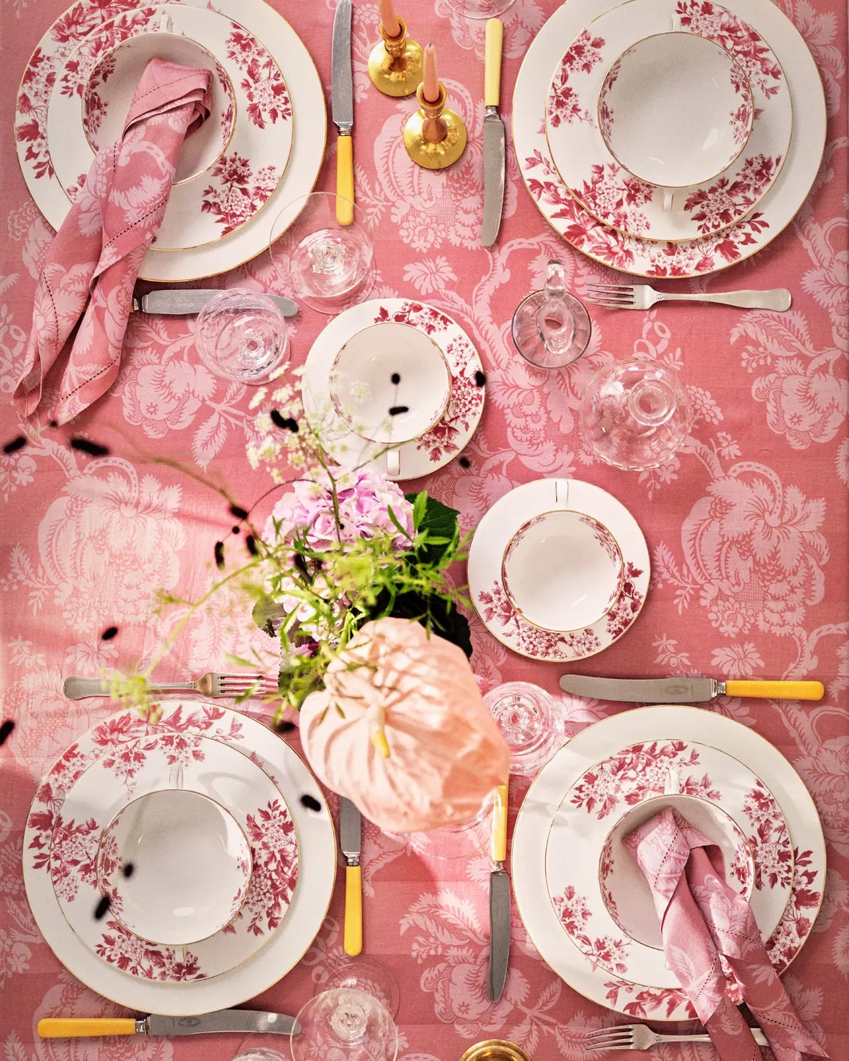 Dessert Plate Burgundy