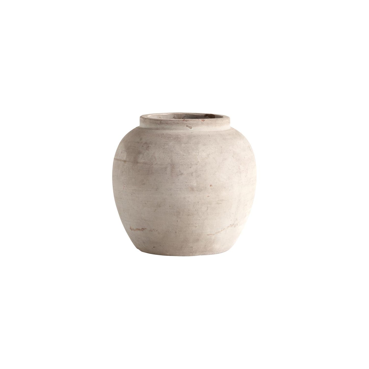 PLANT POT IN CLAY SAND S