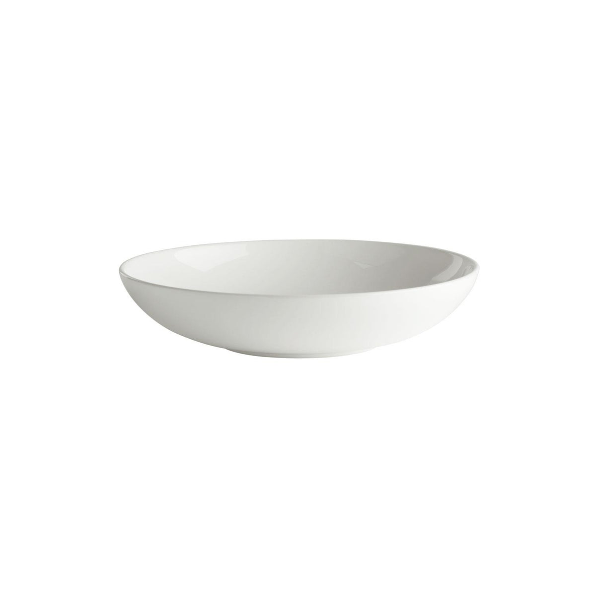 Pure pasta plate earthenware D24 white