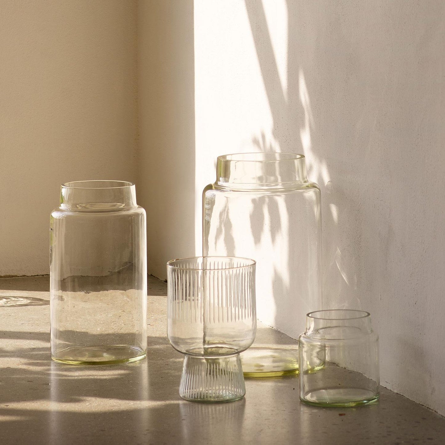 GLASS JAR D23 X H40,5 CM