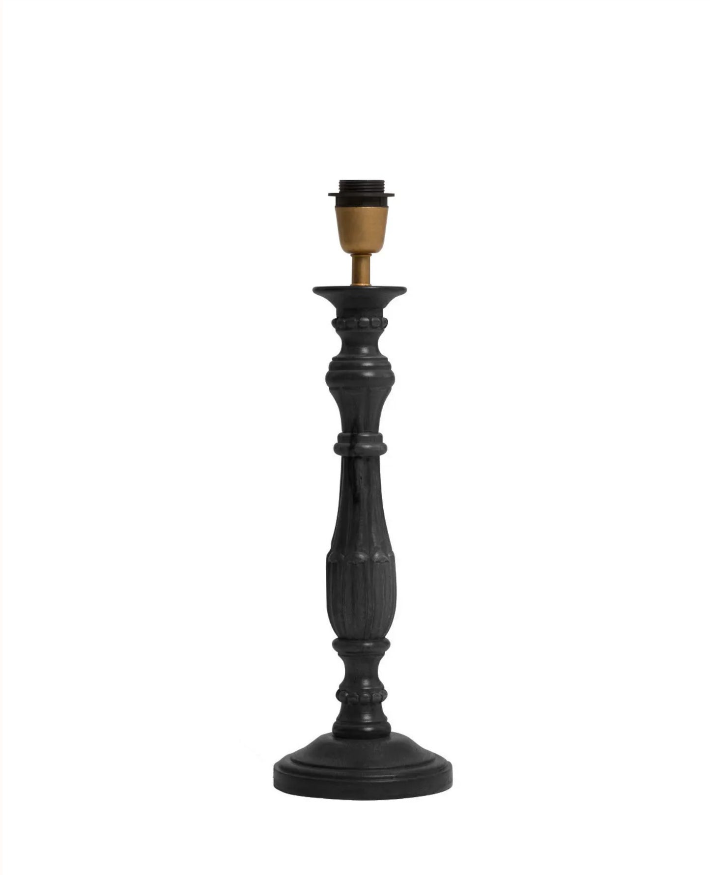 Lamp Base Medium Black