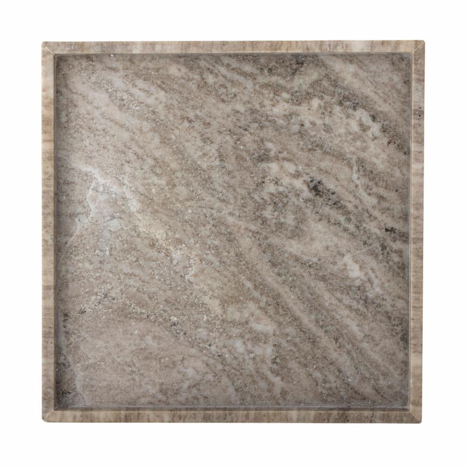 Majsa fat brun marmor 35x35