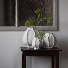 Vas Stengods d24 h24 naturhvit