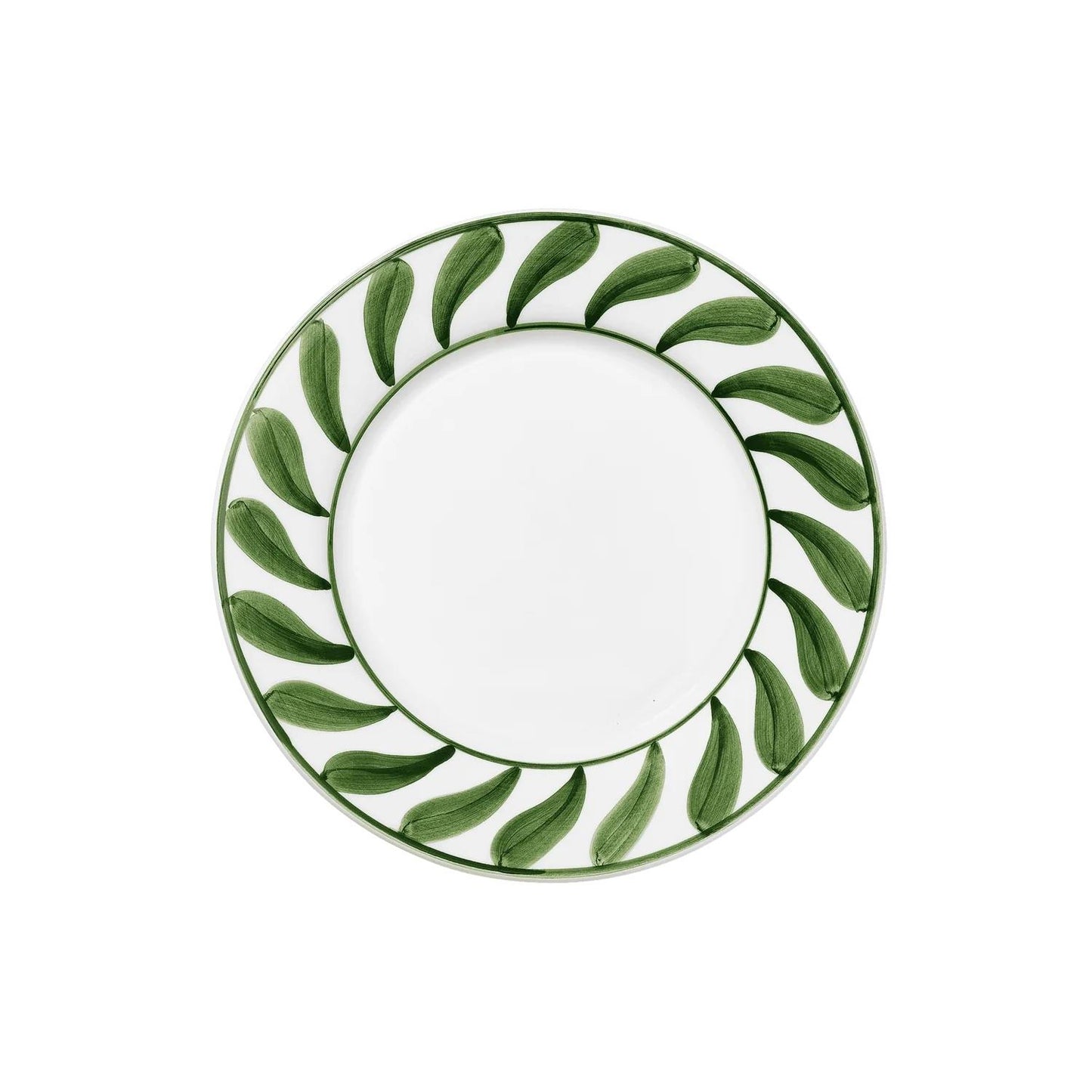 SWIRL SALAD PLATE 22CM GREEN