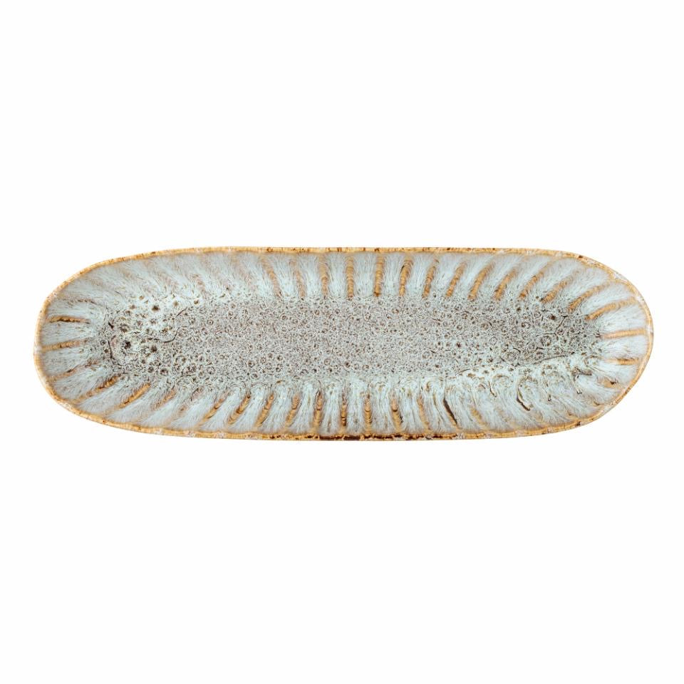 Fleur serveringsfat natur L37,5xH4