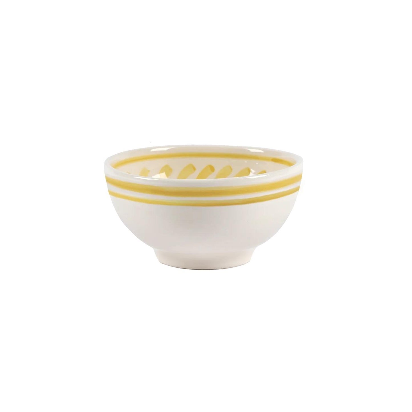 COTTAGE FLOWER SMALL BOWL 14CM YELLOW