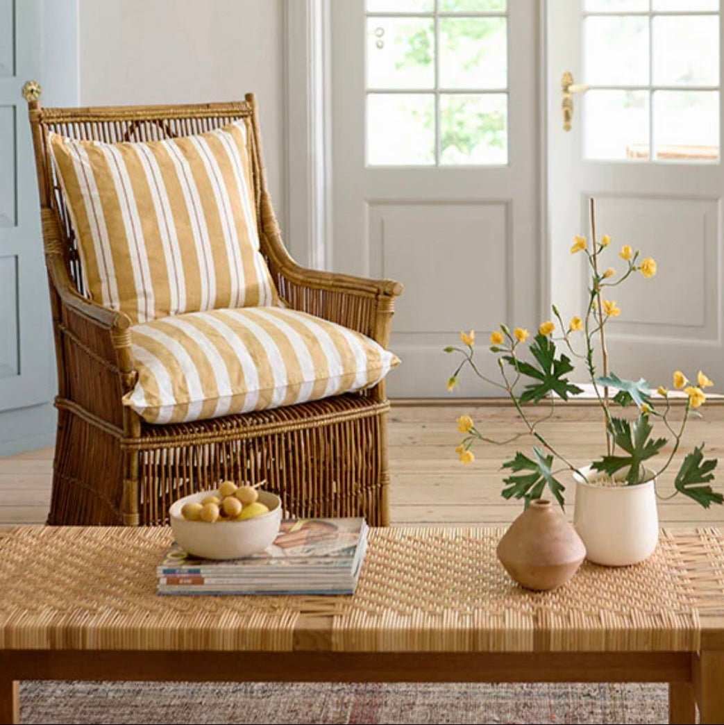 CUSHION COVER 60X60CM ROMA HONEY