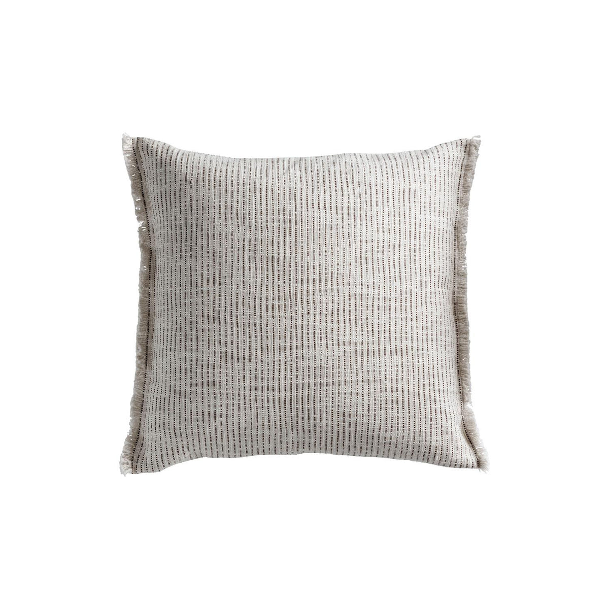 COTO CUSHION COVER COTTON 50X50 ECRU/MOCCA