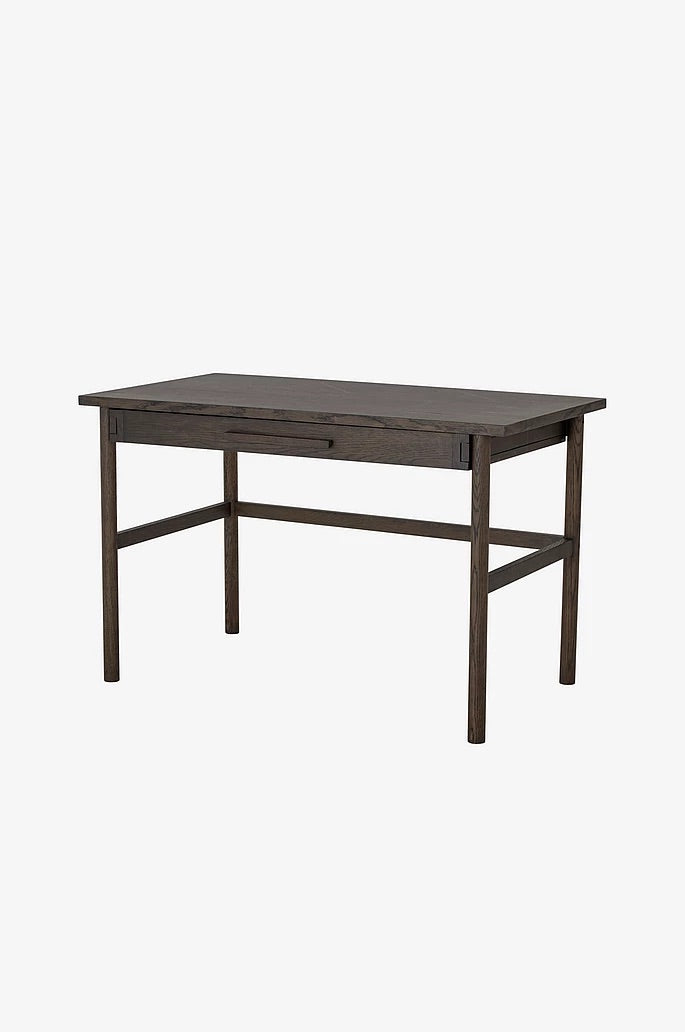 Wells skrivebord brun