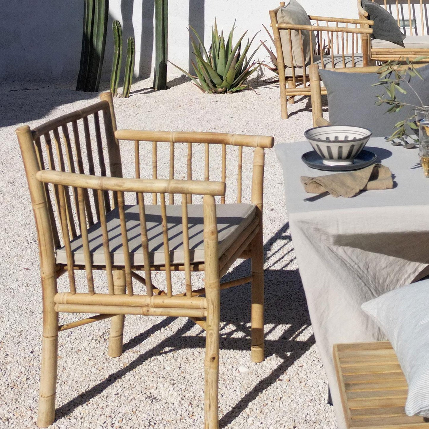 Bamboo Chair 57x57 H45/82