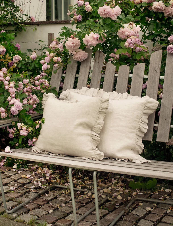 VOLIN CUSHION COVER OATMEAL 50X50