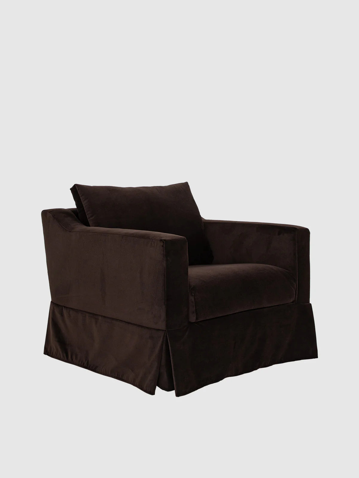 EDEN LOUNGE CHAIR CHOCOLATE BROWN