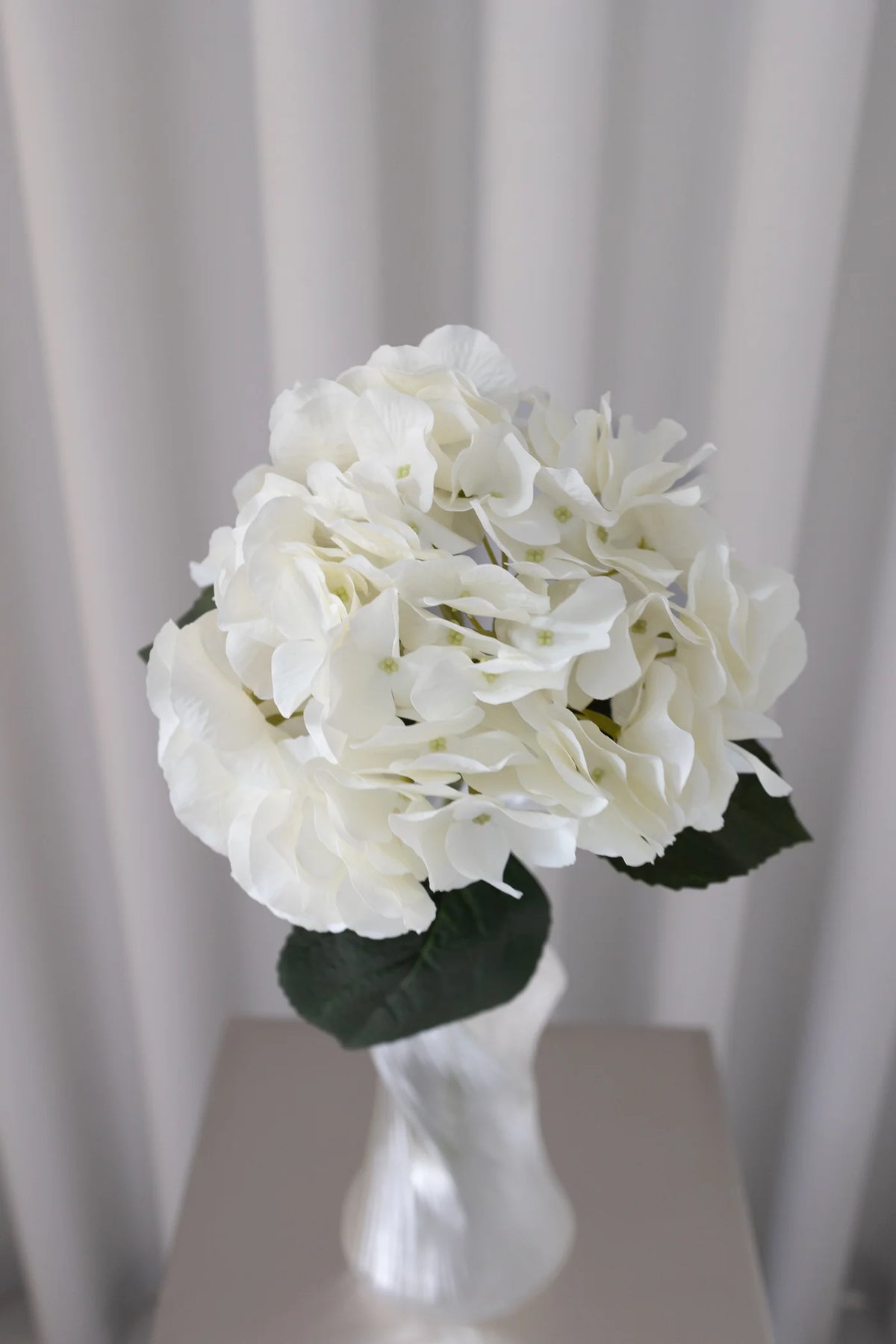 LIFELIKE HYDRANGEA WHITE