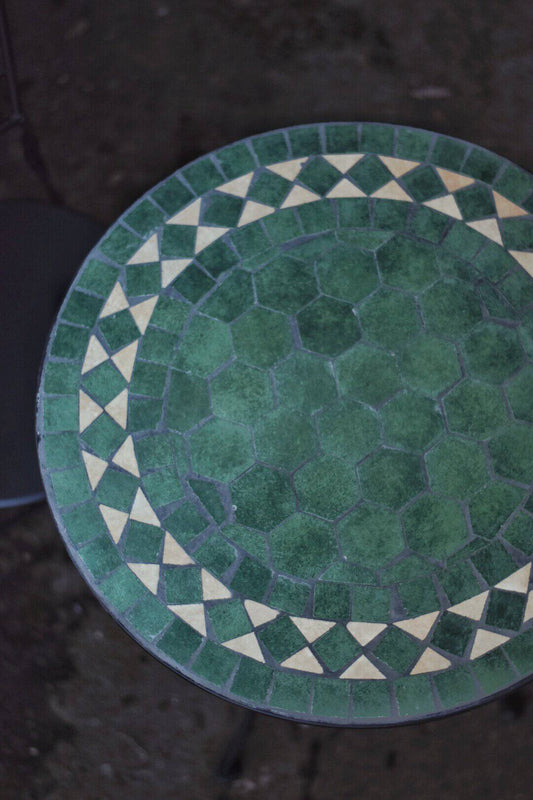 MOSAIKKBORD RUNDT D60CM