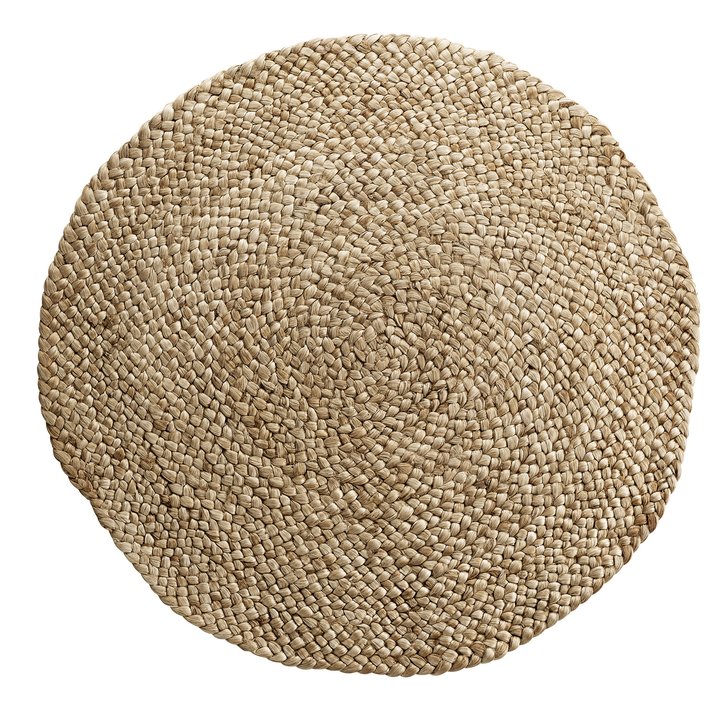 GULVTÆPPE JUTE NATUR D180