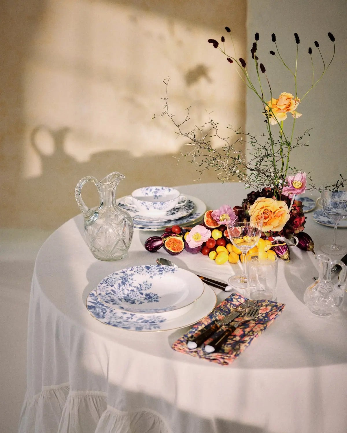 Dinner Plate Blue