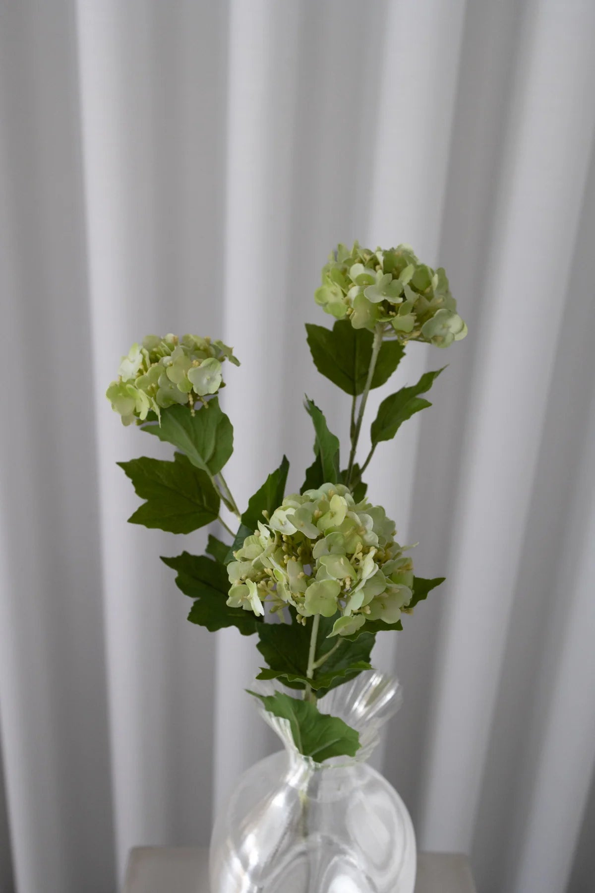Snowball Hydrangea Nature Green 67 cm