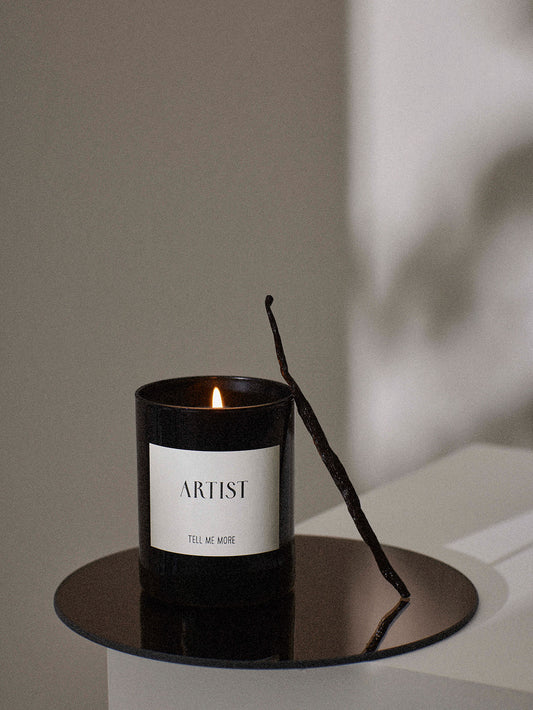 Scented candle Artist