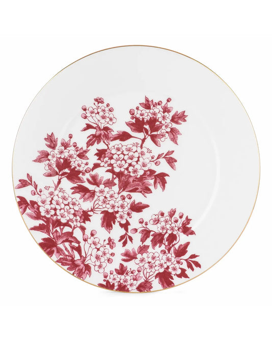 Dessert Plate Burgundy