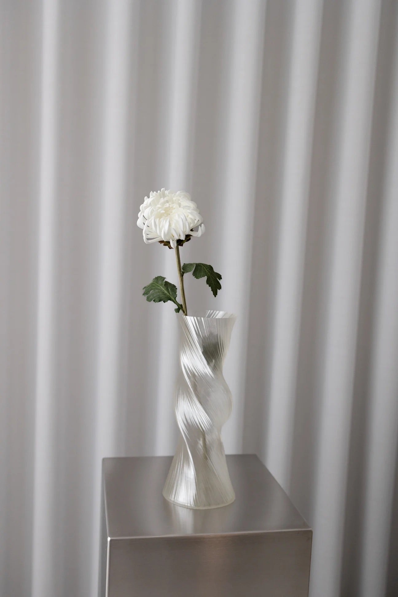 Artificial Cactus Dahlia hvit