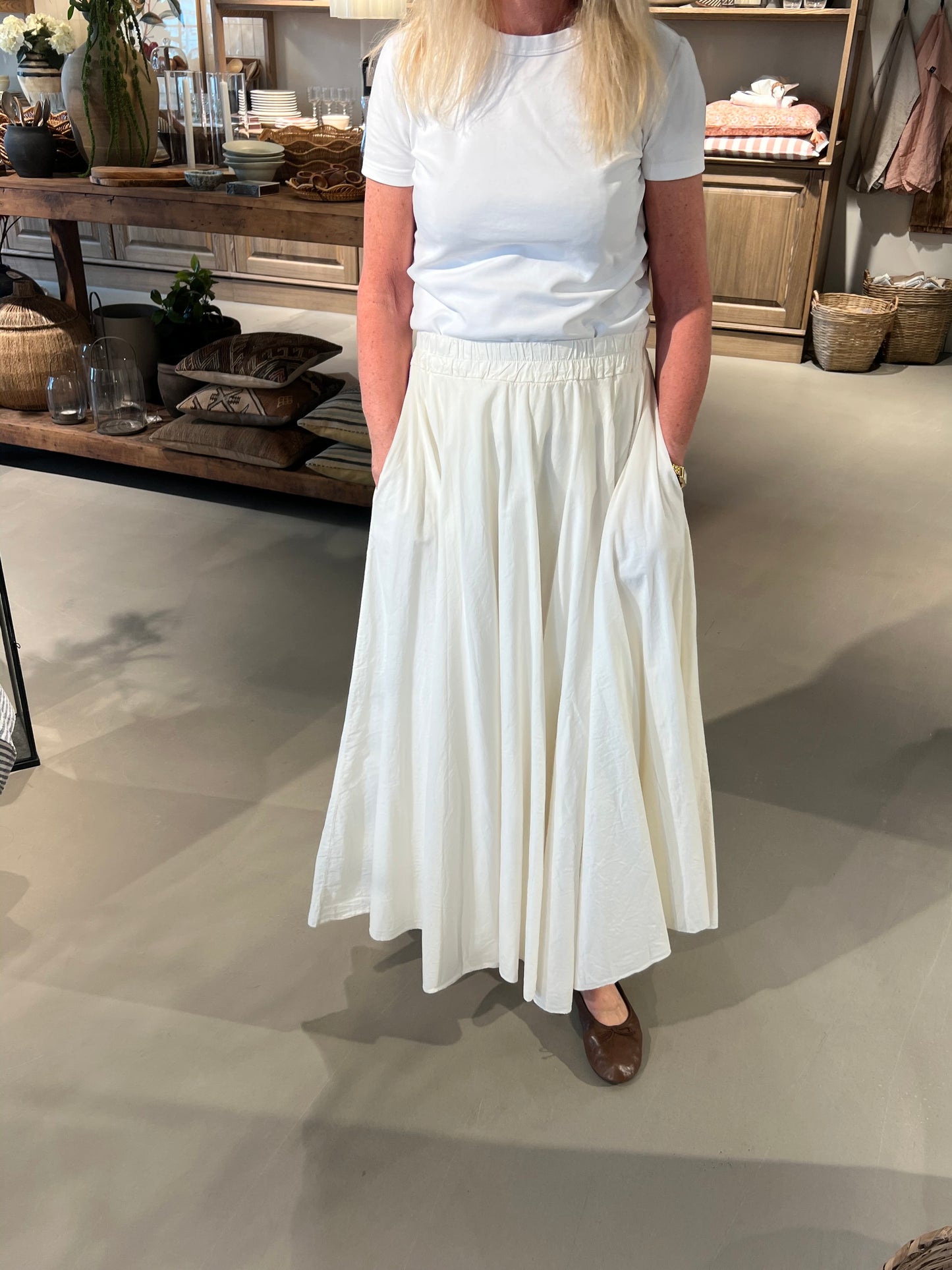 Chantel Skirt Ecry