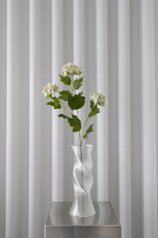 Artificial Snowball Hydrangea Off White