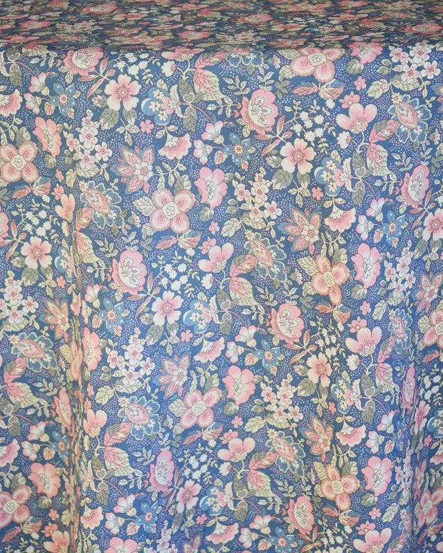 Table Cloth Linen Wild Flower 130x300