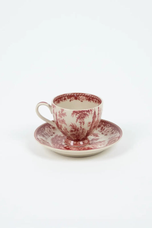 Estelle espresso cup red