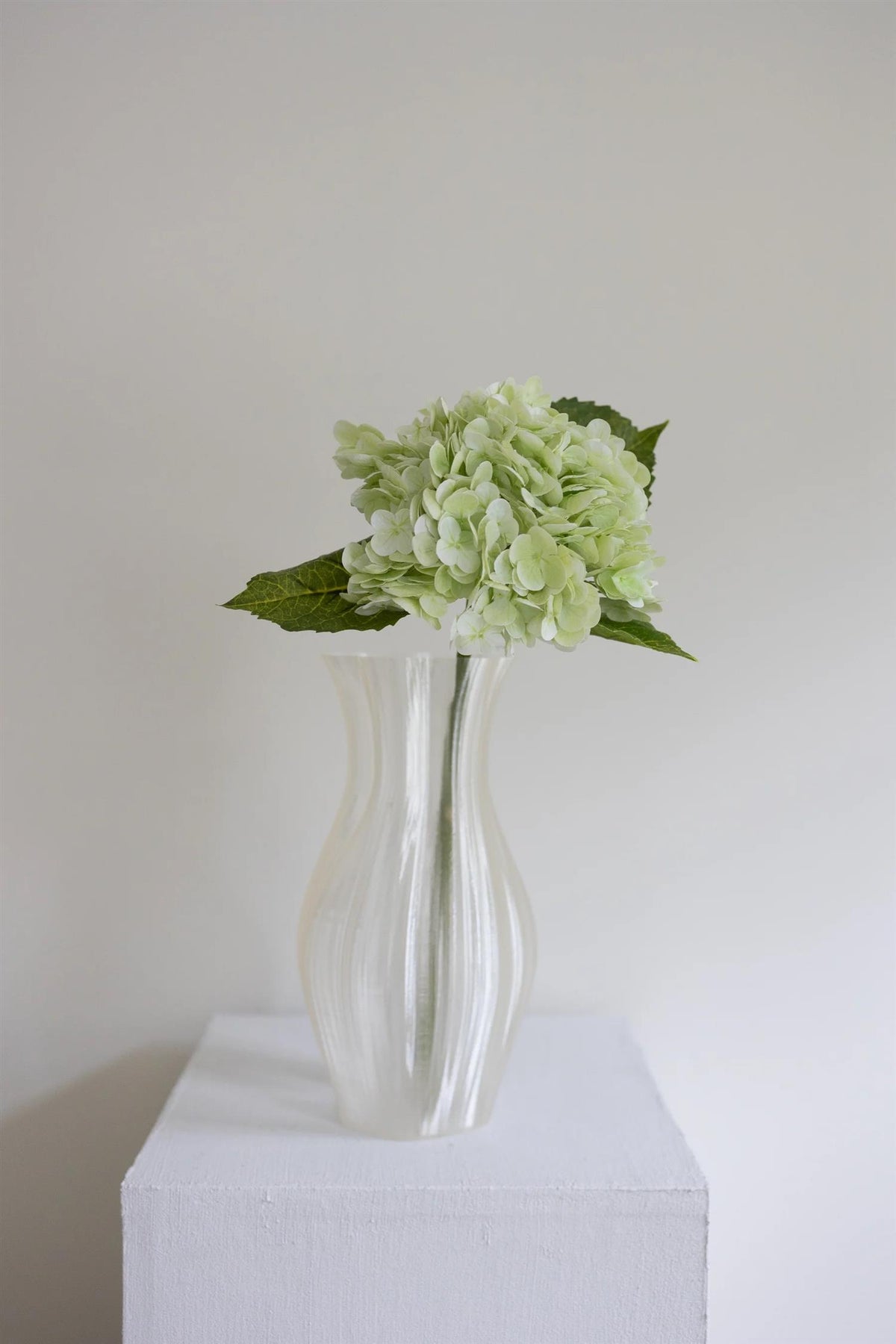 Artificial Hydrangea Light Green 51 cm
