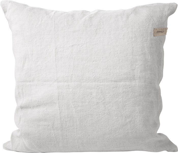 Cushion Cover White Lin