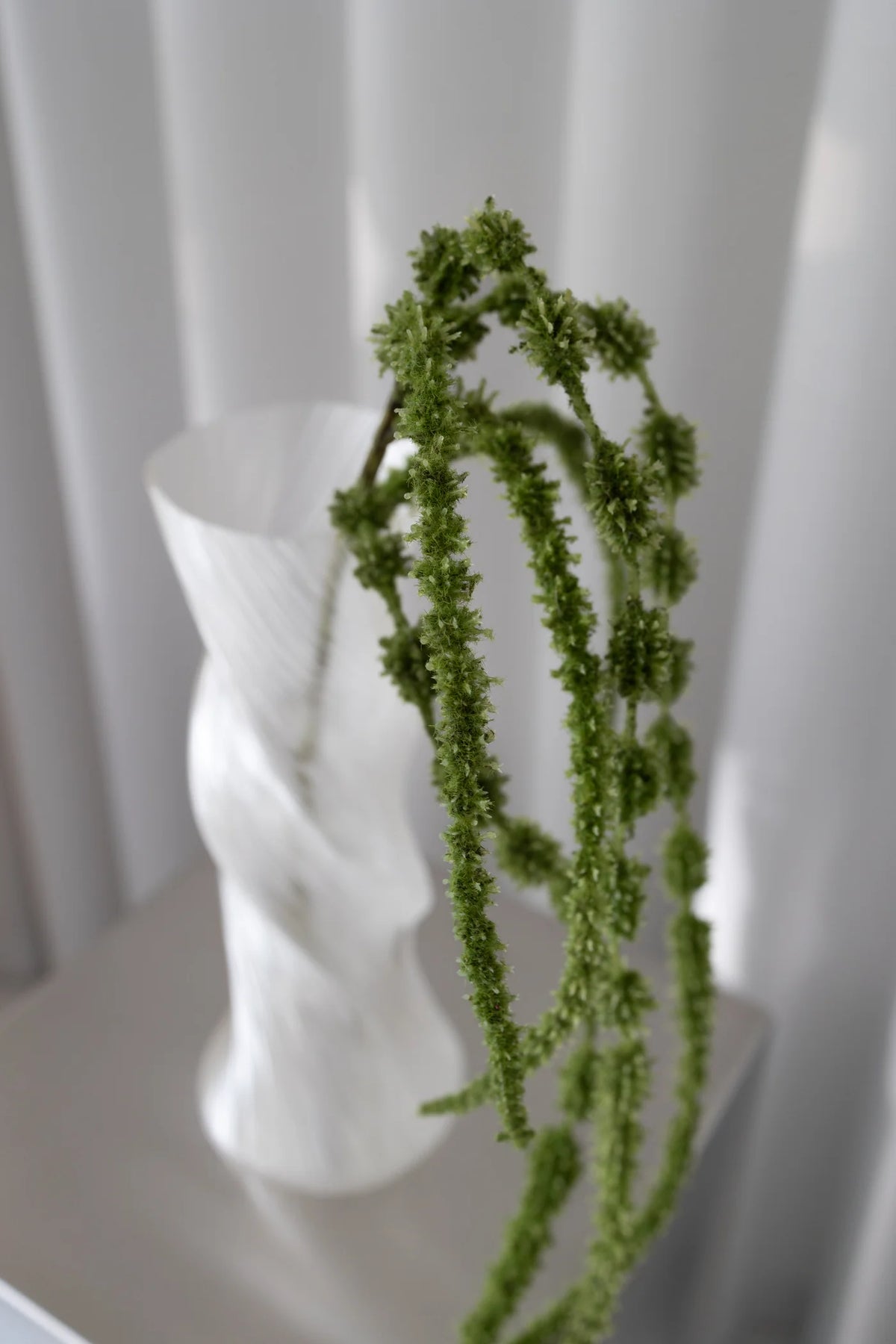 Artificial Amaranthus 6 fork Green