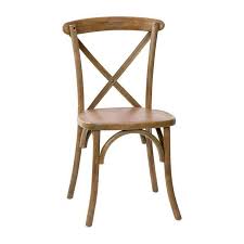 DINNER CHAIR X NATURAL WOODEN